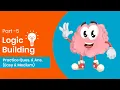 Logic Building Flowchart Practice Question Answers Easy Medium AlphaVerse Jr
