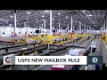 USPS new mailbox rule