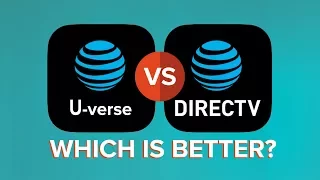 Compare AT T U-verse vs DIRECTV Versus