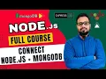 NodeJS Tutorial in Hindi - Connect Node js with MongoDB Without Mongoose Step-by-Step