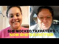 WELFARE FRAUDSTER Flexed Her 50 Rent Then Got EVICTED