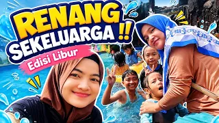 SERU BANGET!! Hari Ini Full Main Air Bareng Keluarga 😍 