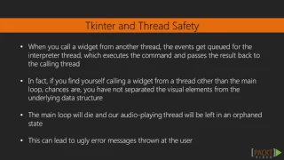 85 Tkinter and Threading
