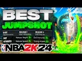 I Found the BEST Jumpshot on NBA 2K24 Fast Green Jumper Easy To Use