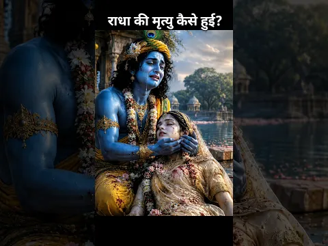राधा रानी की मृत्यु कैसे हुई? अंतिम समय में कृष्ण ने क्या किया था? 😢🙏