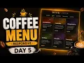 Day 5 Building a Coffee Website That Looks Expensive