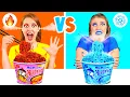 Download Lagu Tantangan Makanan Panas vs Dingin | Tantangan Gila Fun Fun Challenge