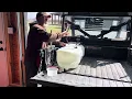 Review and how to force prime sprayer pump Greenwood 15 gallon sprayer 1st dose Clover Fuel
