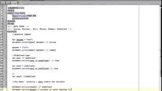 Javascript the Undefined data Type