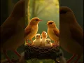 Download Lagu A Mother Bird Caring for Her Chicks on a Tree Branch | Heartwarming Nature Moment🕊️🕊️