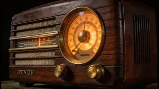 Vintage Evening Radio Jazz - 1930s 1940s Smooth Swing Vinyl Background Music
