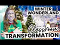 WINTER WONDERLAND CLASSROOM TRANSFORMATION Falling in Love With Teaching Again VLOG 57
