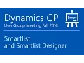 Learn Smartlist and Smartlist Designer for Microsoft Dynamics GP September 15 2016