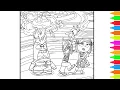 Disney Pixar Inside Out Anger Disgust Fear Joy Sadness Coloring Book Pages