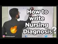 Nursing Diagnosis How to write nursing diagnosis Nursing diagnosis kaise banaye Ashish Gaikwad
