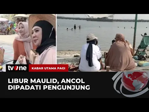 Ancol Dipadati Warga Habiskan Libur Maulid Nabi