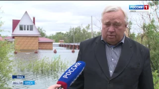 Паводок добрался до Омска