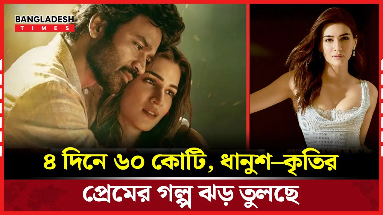 ‘তেরে ইশক মে’ মুক্তির চার দিনে আয় ৬০ কোটি!