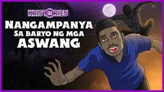 NANGAMPANYA SA BARYO NG MGA ASWANG | TAGALOG ANIMATED HORROR STORY