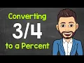 Convert to a Percent Fractions to Percents Math with Mr J