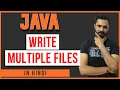 Java tutorial in Hindi for beginners Create Multiple file in java in Hindi