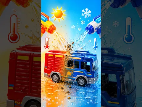 Игрушечные машинки МЧС от Colorama поедут на задание грязными? Нет, так не годится! Обзор игрушек