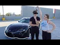 SURPRISING MY BOYFRIEND WITH HIS DREAM CAR BLINDFOLD REACTION