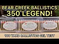 350 Legend Bear Creek Ballistics Gel Ammo Test