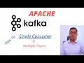 Download Lagu Apache Kafka Topics |  Single Consumer to Multiple Topics | Kafka Consumers