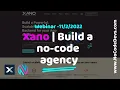 Xano Build a no-code agency