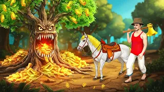 Magical Jungle And Monster Golden Tree | Hindi Kahaniya Stories
