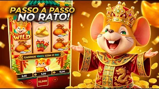 PASSO A PASSO NO FORTUNE MOUSE JOGO DO RATO! COMO JOGAR NO JOGO DO RATINHO!
