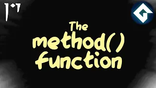 The Method Function and Method Scope - GameMaker Tutorial