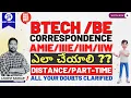 Correspondence in 2023 AMIE IIIE IIM Equivalents Opportunities Unveiled