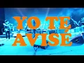 LOS FABULOSOS CADILLACS "YO TE AVISÉ" con Daniel Melingo y Luciano Jr. (El Tirri) @ Luna 10/12/16