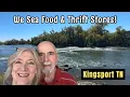 Riverfront Lunch Thrifting in Church Hill Kingsport Tennessee