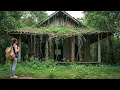 Download Lagu Young Girl Turns Abandoned House Into a Complete Home in 24 Hours | From Start to Finish