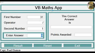 How to Create a Maths App with and Text To Speech Function in Visual Basic Net - Full Tutorial