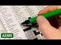 Crossword Puzzle 21 Start to Finish - ASMR Sleep