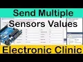 how to split a string message and access the sensors values sent from Arduino to visual Basic