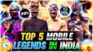 Top 5 Most Dangerous Mobile Players in India ๐ฅRaistar Vs Pagal M10 ๐ฑ Who Will Win?๐ฅ๐ฐ