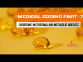 ICD chapter-4 endocrine nutritional and metabolic diseases guidelines and examples