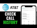How to Check Call History on AT T App 2025 Step-by-Step-Guide