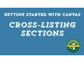 Cross-Listing or Combining Sections