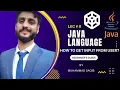 Input Methods In Java Java Full Course Lec