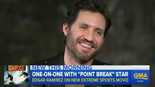 One on One With Point Break Star Edgar Ramirez