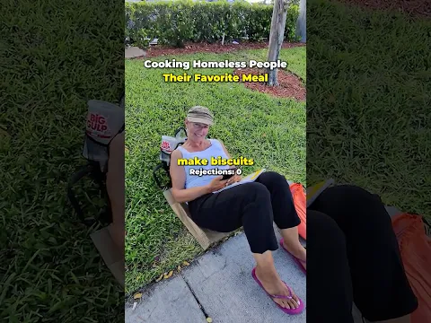 Cooking Homeless People Their Favorite Meal