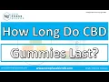How Long Do CBD Gummies Last