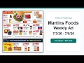 Martins Foods Weekly Ad 26 - 26 Top 10 Deals