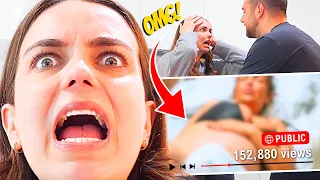 LEAKING My Wife's GIVING BIRTH VIDEO ONLINE PRANK! GONE HORRIBLY WRONG!